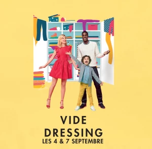 Affiche Le centre Portet organise un vide-dressing solidaire et ludique