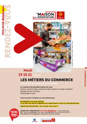 Affiche Métiers du commerce