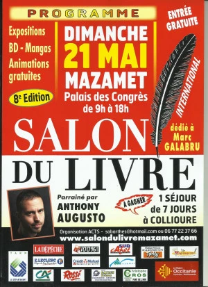 Affiche Salon du livre international de Mazamet 