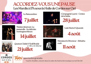 Affiche Accordez vous une pause 