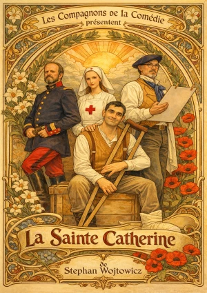 Affiche Pièce "La Sainte Catherine"