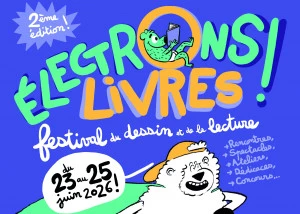 Affiche Festival Electrons Livres