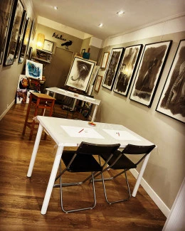 Intérieur de l'Atelier - <p>Tout mon travail est exposé à l'Atelier</p>