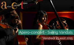 Affiche Apéro-concert A.C.T 9 – Swing vandals