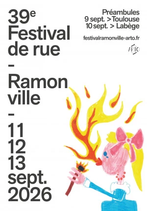 Affiche Festival de rue de Ramonville 2026