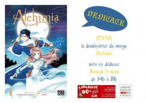 Affiche Dédicace manga MIYA