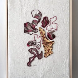 Brigitte Lagarde - broderie - cmaucourt.sculptures 