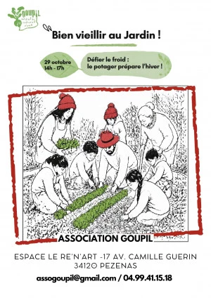 Affiche Atelier rencontres au jardin