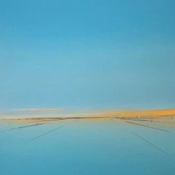 Rivage N°76 GF - Acrylique sur toile 50/60 cm