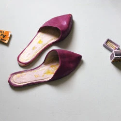 Ensemble de petites pièces autour de Babouches Japonaises du Mexique - Céramique - Agnès Fornells 