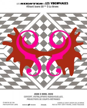 Affiche Les Siestes & les Vidéophages fêtent leurs 25 ans à La Grave