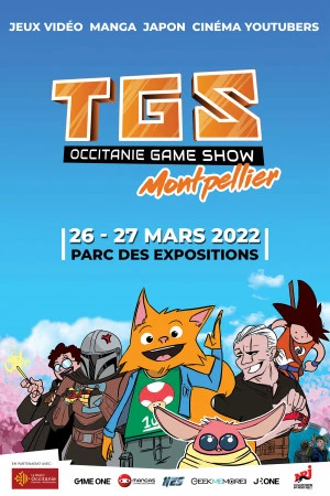 Affiche TGS Montpellier Occitanie Game Show