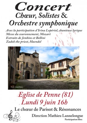 Affiche Concert symphonique 
