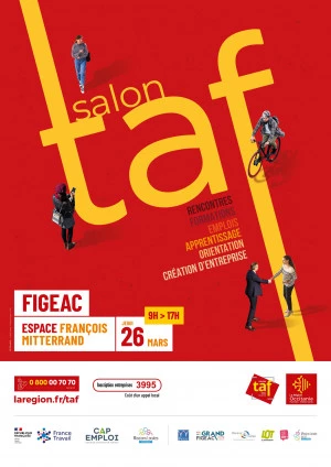 Affiche Salon TAF de Figeac
