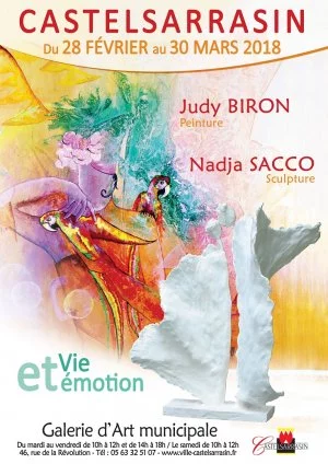 Affiche Exposition "Vie ét émotion"