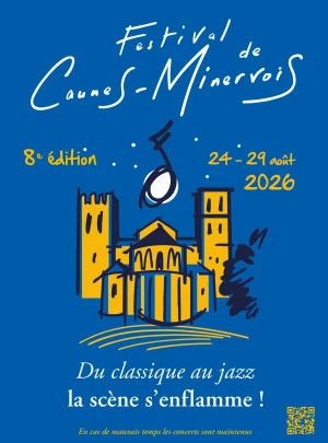 Affiche Festival de Caunes Minervois 