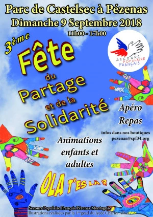 Affiche Fête du partage et de la solidarité