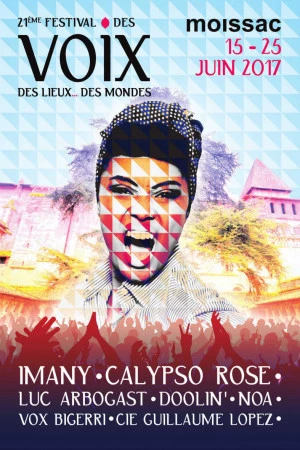 Affiche Festival des voix, des lieux…, des mondes