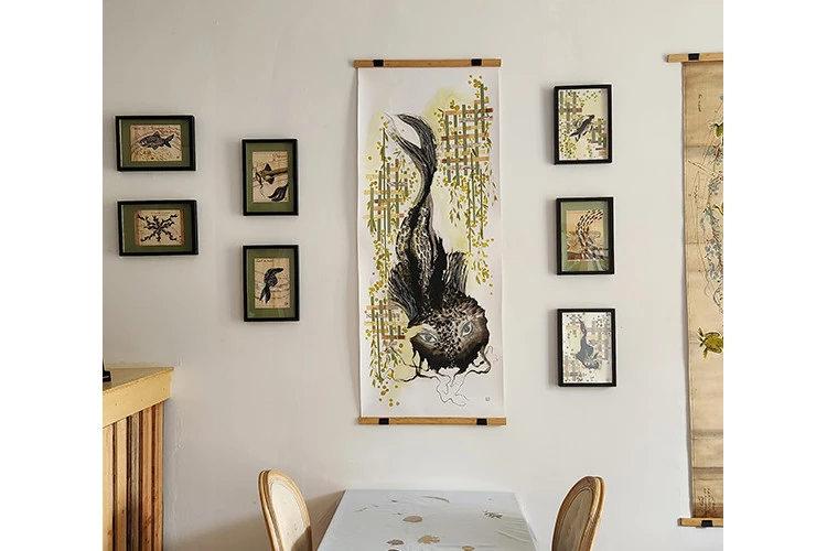 Canal vivant - Installation écluse de Villesèque par Eela Laitinen - Eela Laitinen 