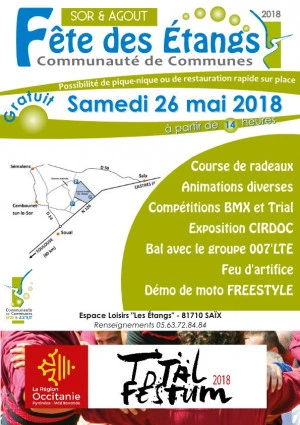 Affiche Fête des étangs / Total Festum