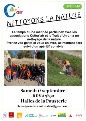 Affiche Nettoyage de la nature