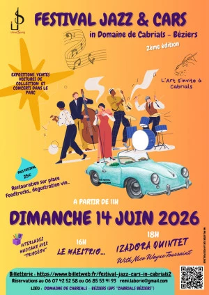 Affiche Festival Jazz & Cars 