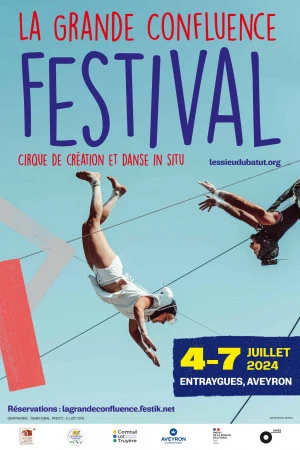 Affiche Festival La Grande Confluence #4 - Cirque de création et danse in situ