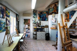 vue de mon atelier