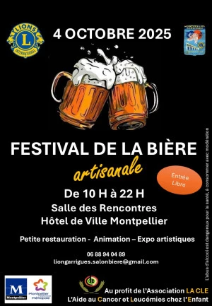 Affiche Festival de la Bière