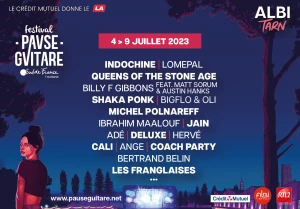 Affiche Festival Pause Guitare Sud de France
