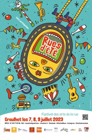 Affiche Festival Rues d'été