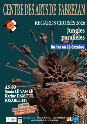 Affiche Exposition "Jungles parallèles"