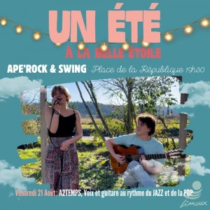 Affiche Ape'rock & Swing