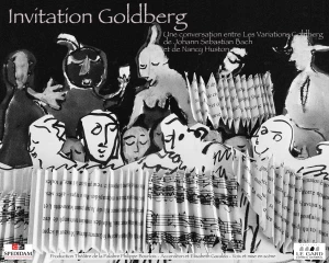 Affiche Invitation Goldberg