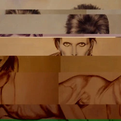 Diamond dog - Impression sur plexiglass