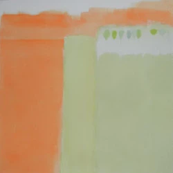 Jardin Andalousie III - Acrylique sur intissé 80x80