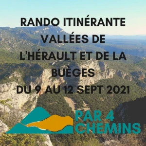 Affiche Séjour Rando - Tour des vallées de l'Hérault et de la Buèges