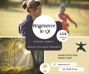 Affiche Journée bien être regeneration