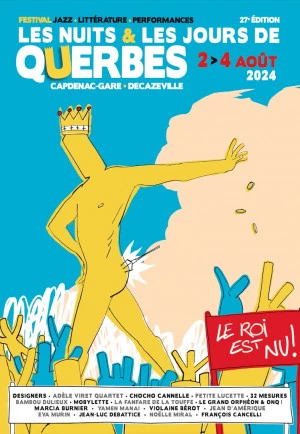 Affiche Festival Les Nuits & les Jours de Querbes 2024