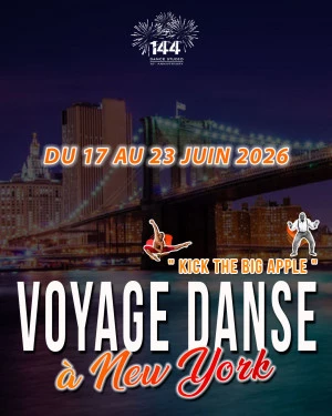 Affiche Voyage Danse à New York