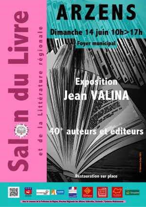 Affiche 14e Salon du Livre et de la Littérature régionale