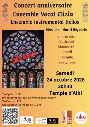 Affiche L'Ensemble vocal Clizia célèbre ses vingt ans