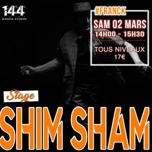 Affiche Stage de Shim Sham