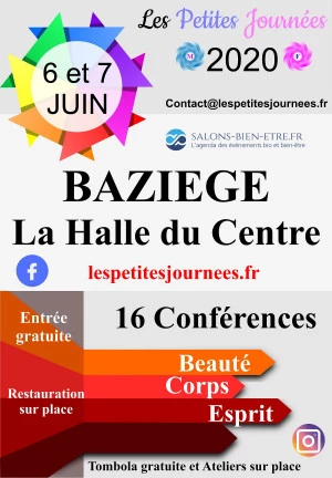 Affiche Salon du bien être de Baziège près de Toulouse