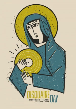 Affiche Disquaire Day 2016 Tarbes