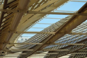 Affiche Exposition / Paysages d'acier