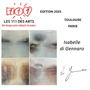 Affiche Isabelle Di gennaro au 111 des Arts