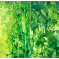 New Zealand Forest I - Tech. mixte 89/232 cm 2018