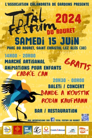 Affiche Total Festum du Rouret