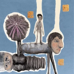 Plop - huile sur toile 20 x 20 cm - Joseph Lazaro 